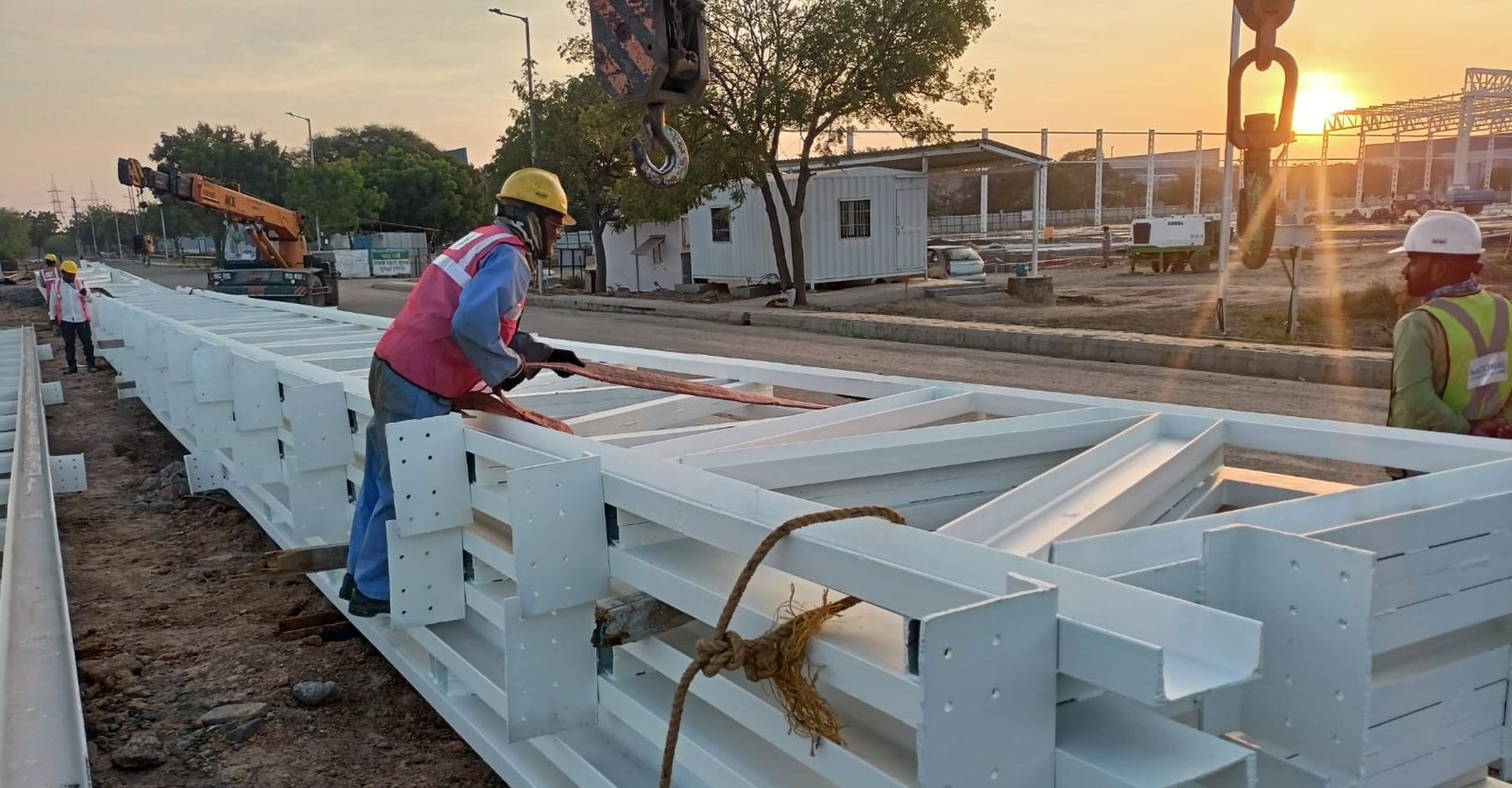 SPCS fabrication and coating facility in operation